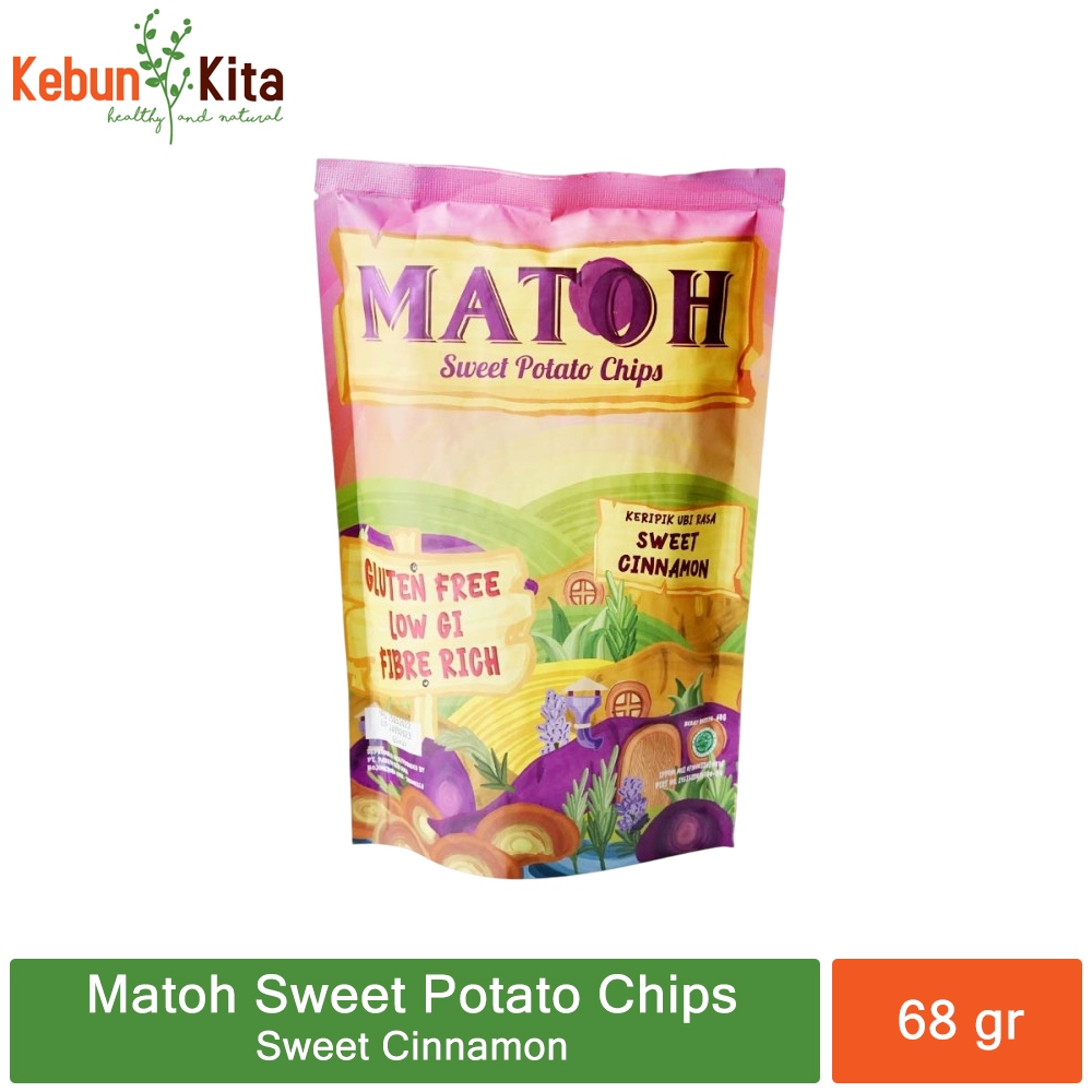 

Matoh Sweet Potato Chips 68 gr - Keripik Ubi