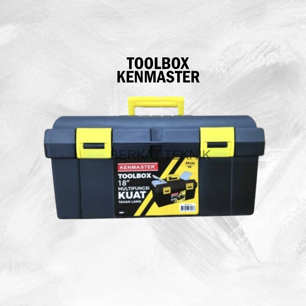 KENMASTER TOOL BOX 18 INCH TOOLBOX BESAR 18" KOTAK PERKAKAS DOUBLE