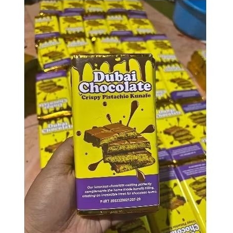 

Isi 2 Coklat Dubai Premium Pistachio Kunafa Lumer [Besar+Besar] Harga Lebih Murah