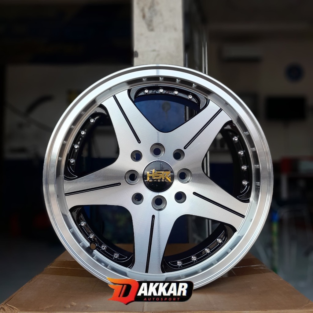 velg mobil celong ring 15 hsr anambas pcd 4x100-114,3 lebar 7/8.5