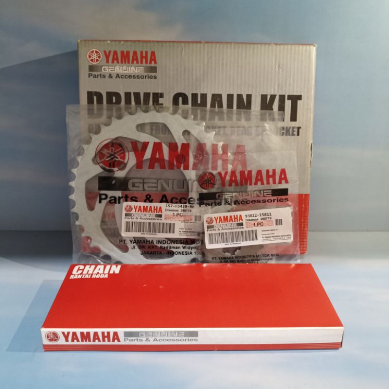 Gear Set, Gear Paket Gear Jupiter MX 135 Lama, Old, 1S7