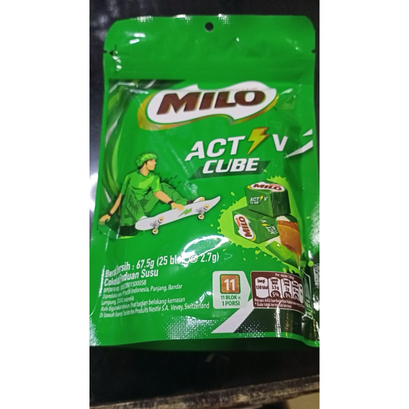 

Milo Cube Activ 67,5gram (25)