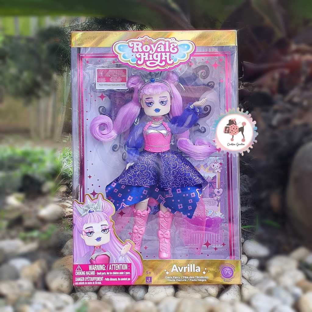 Royale High Avrilla The Dark Fairy Fashion Doll