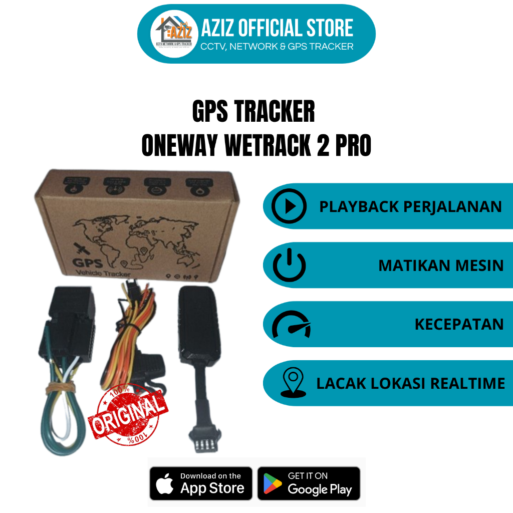 PAKET GPS TRACKER MOBIL MOTOR WETRACK 2 PRO SETARA ET200