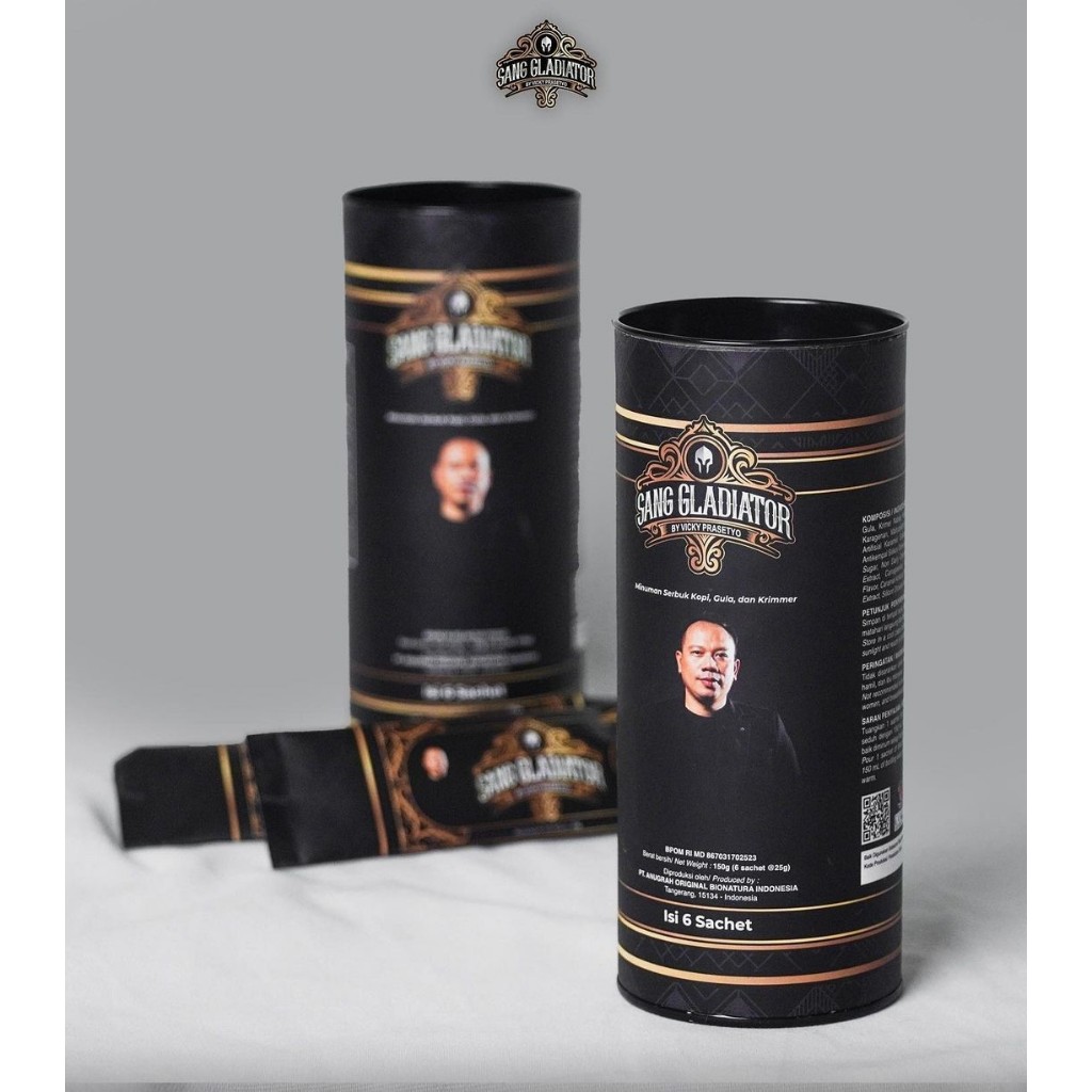 

By Vicky Prasetyo Coffee Sang Gladiator Originai