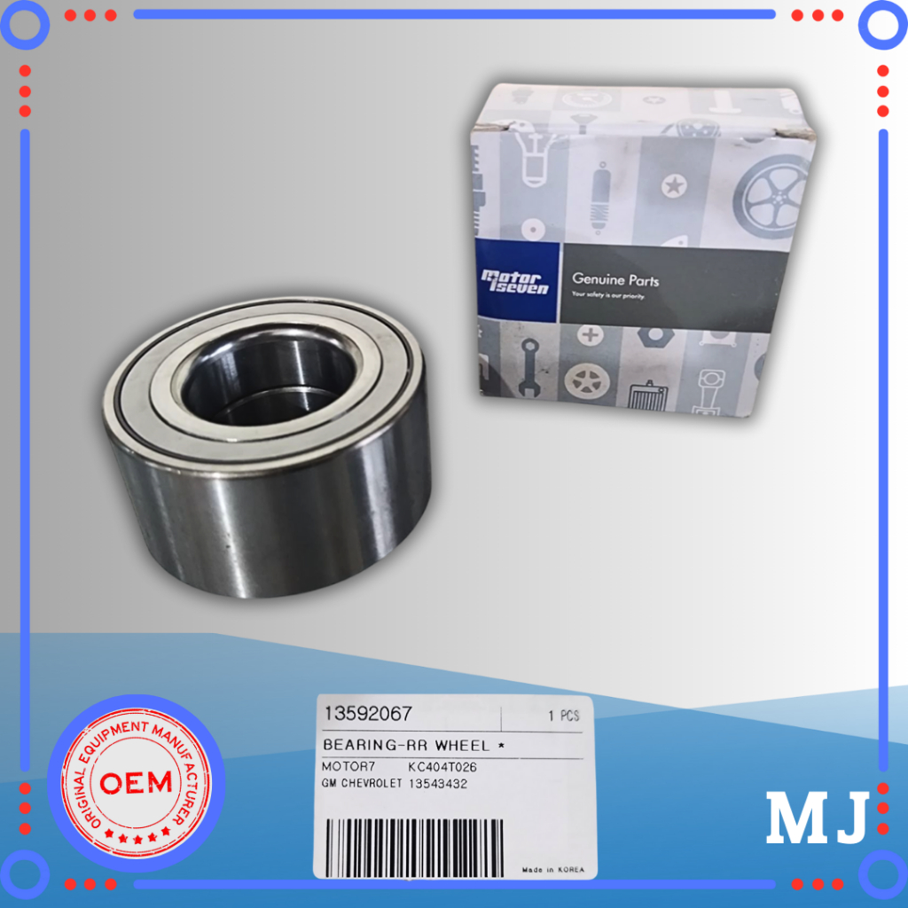 OEM KOREA Bearing Laher Roda Depan  CHEVROLET SPIN AVEO SONIC TRAX MOTOR7 13543432