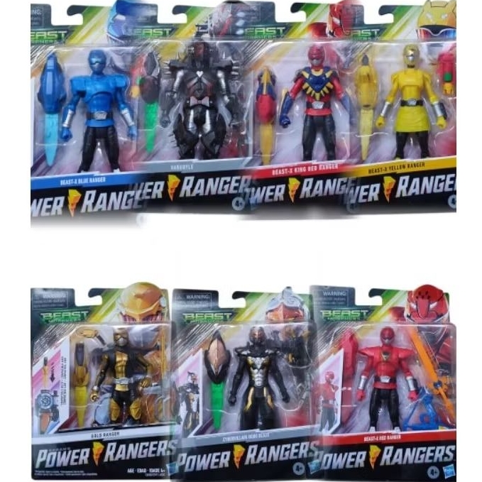 Power Rangers Beast Morphers HASBRO Power Rangers King Red Ranger Action Figure