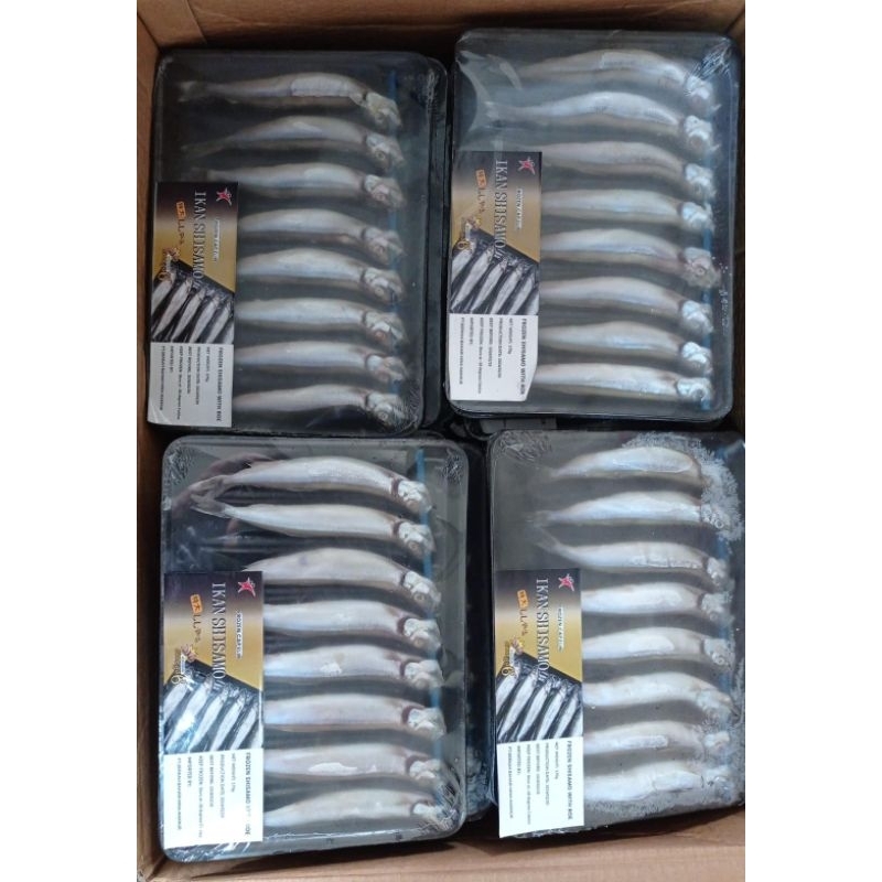

Ikan Shisamo Female/Ikan Capellin Kemasan 170gr