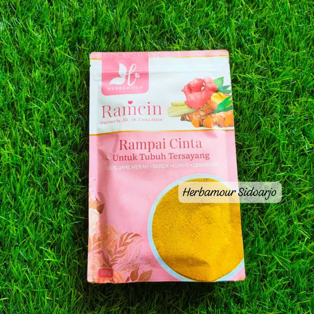 

RAMCIN 100gr (Serbuk Jamu Rampai Cinta by HERBAMOUR)