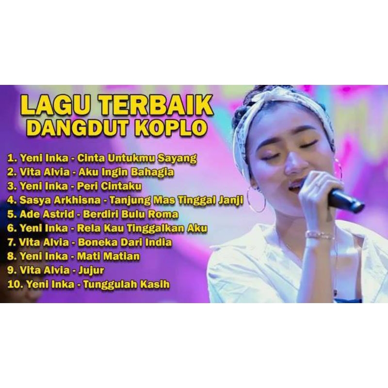 KASET CD LAGU TERBAIK DANGDUT KOPLO YENI INKA - KASET CD MOBIL - KASET CD DANGDUT KOPLO - KASET COMP