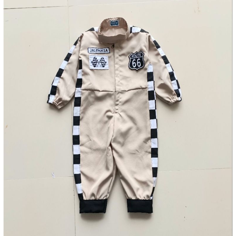 kostum pembalap anak/wearpack pembalap coksu/baju pembalap anak