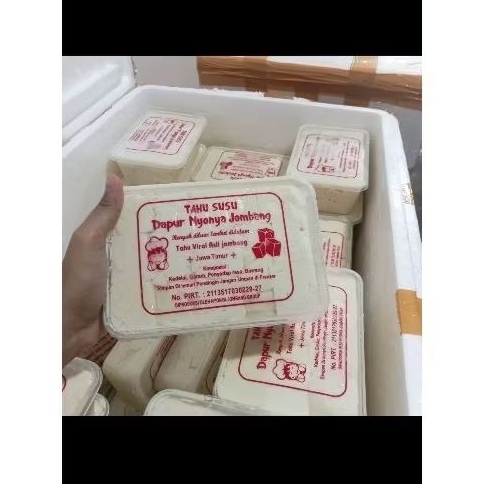 

Tahu susu asli Jombang isi 40-45pcs