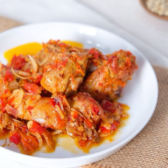 

Ayam Balado Kecombrang