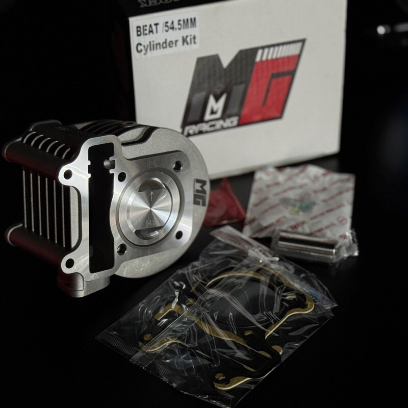 CYLINDER BLOK BEAT KARBU SCOOPY MG 54.5mm BORE UP KIT BEAT KARBU SCOOPY 130cc
