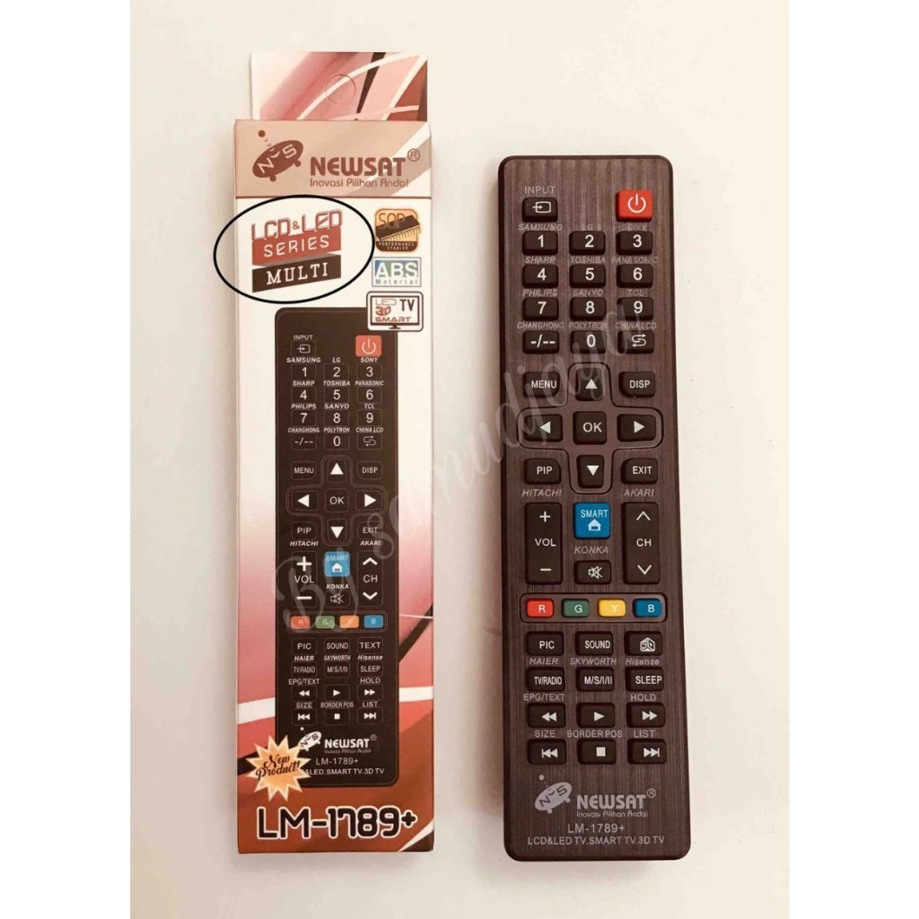 REMOT UNIVERSAL TV LED NEWSAT