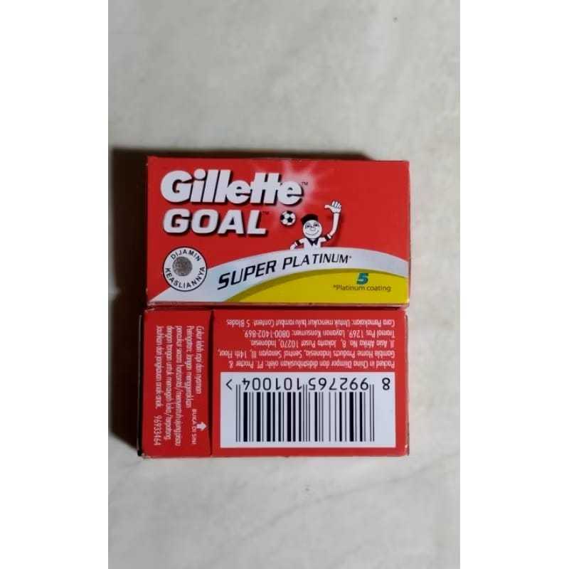 Silet Cukur Gillette Goal. Silet Goal, Pisau Cukur, Silet Cukur - PROMO