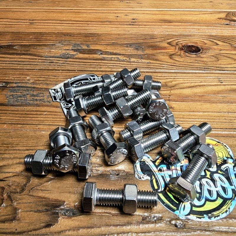 Baut Velg Vespa Super Sprint Px Material Stainless Steel