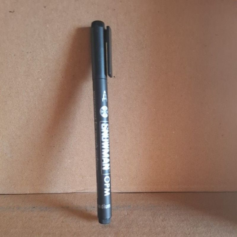 

pen OHP snowman / overhead-projection marker Medium(M) HITAM