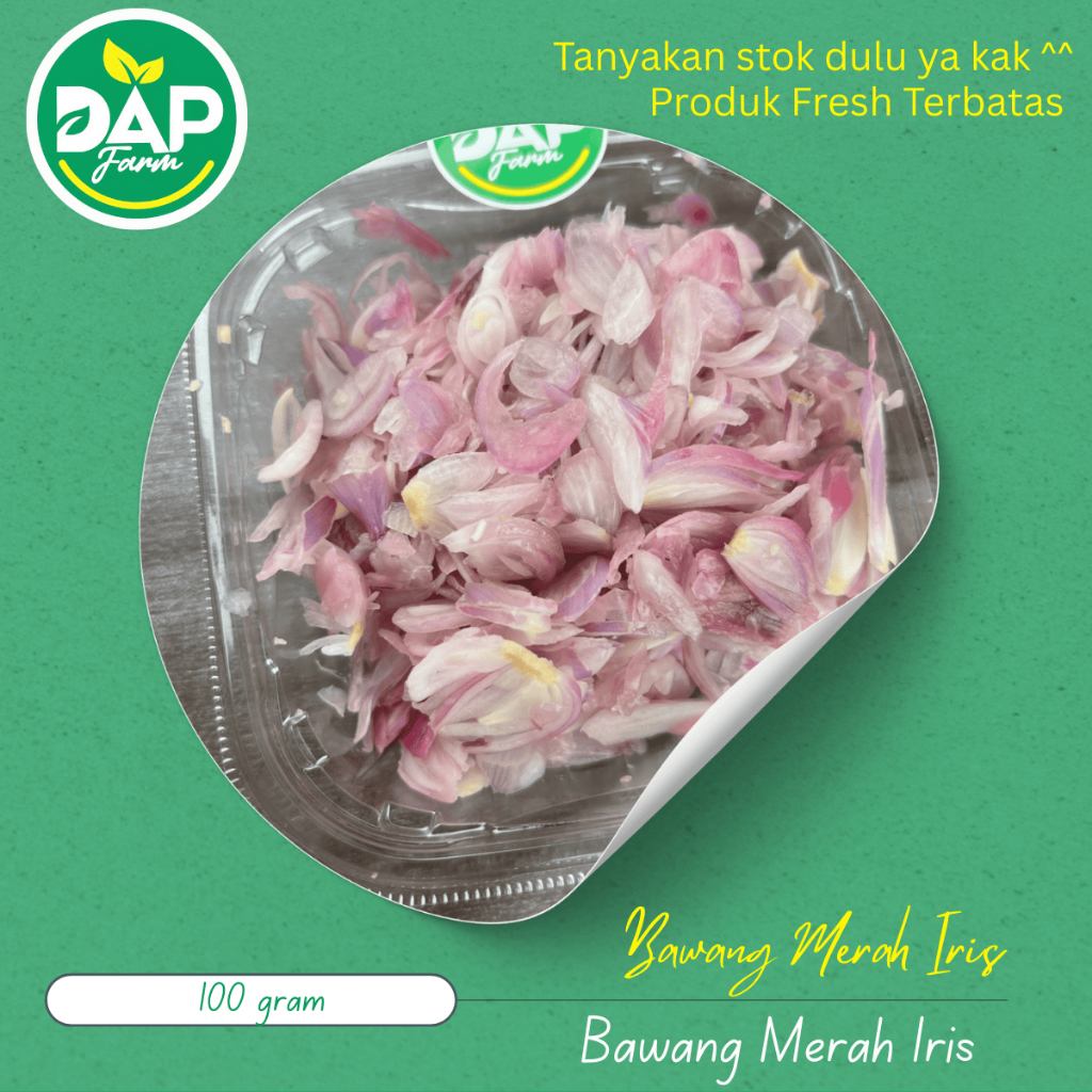 

Bawang merah Iris / DAP Farm / Sayur Segar Jakarta