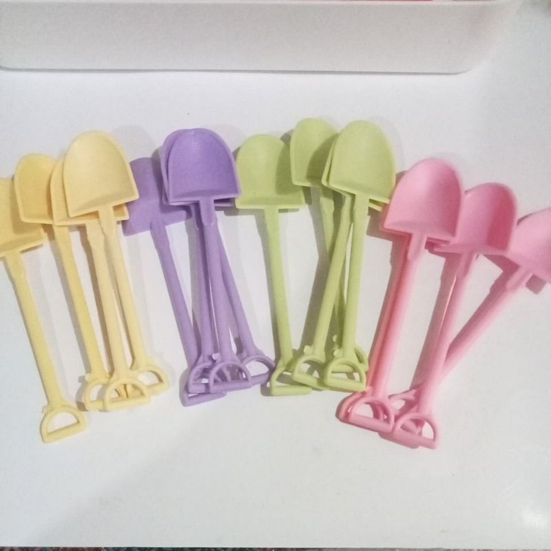 Sekop mini untuk mainan montessori anak/sekop mini warna warni/sekop mainan