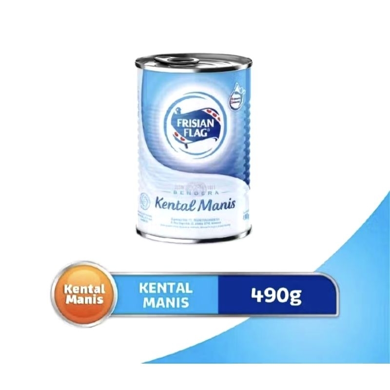 

Susu Kental Manis Kaleng Frisian Flag 490g