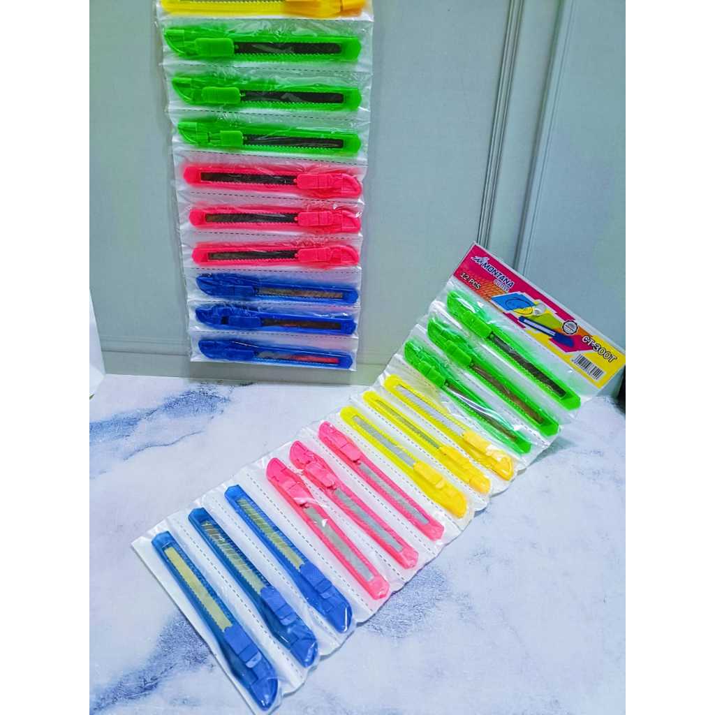 

PISAU KATER CUTTER KECIL L300 RENCENG 12PCS