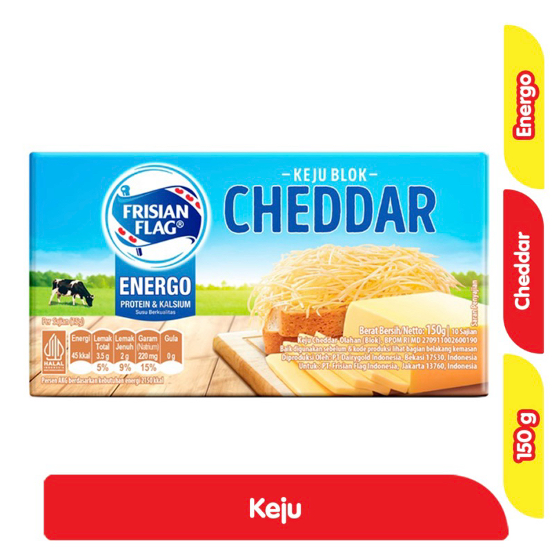 

Frisian Flag Keju Cheddar blok