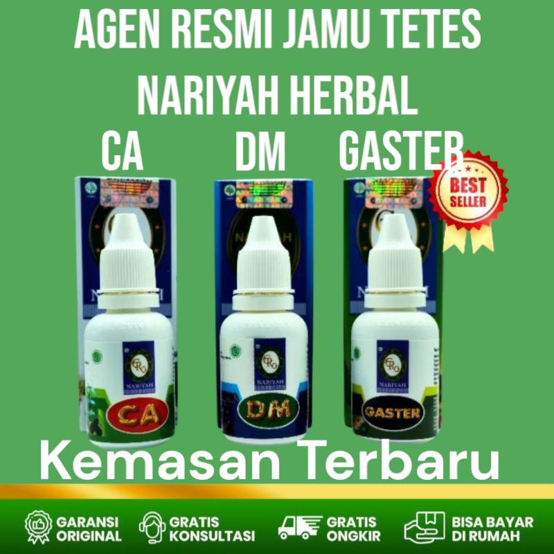 Herbal Nariyah Nariyah CA Nariyah Herbal Original Nariyah Gaster Nariyah DM