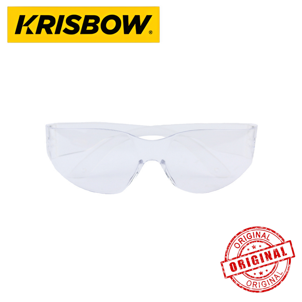 Kacamata Spectacle Fit KRISBOW SREP110 Clear Kaca Mata Safety Glasses Eye Protection Pelindung Kerja