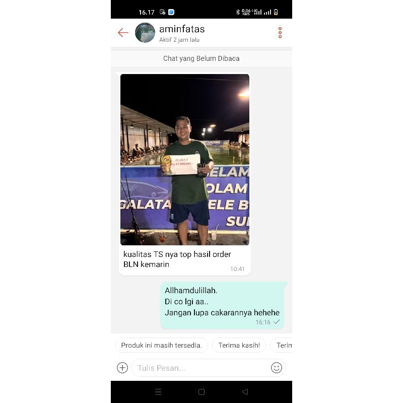 [Ready] Ts Lobang Yupie Umpan Gacor Galatama Lele & Bawal