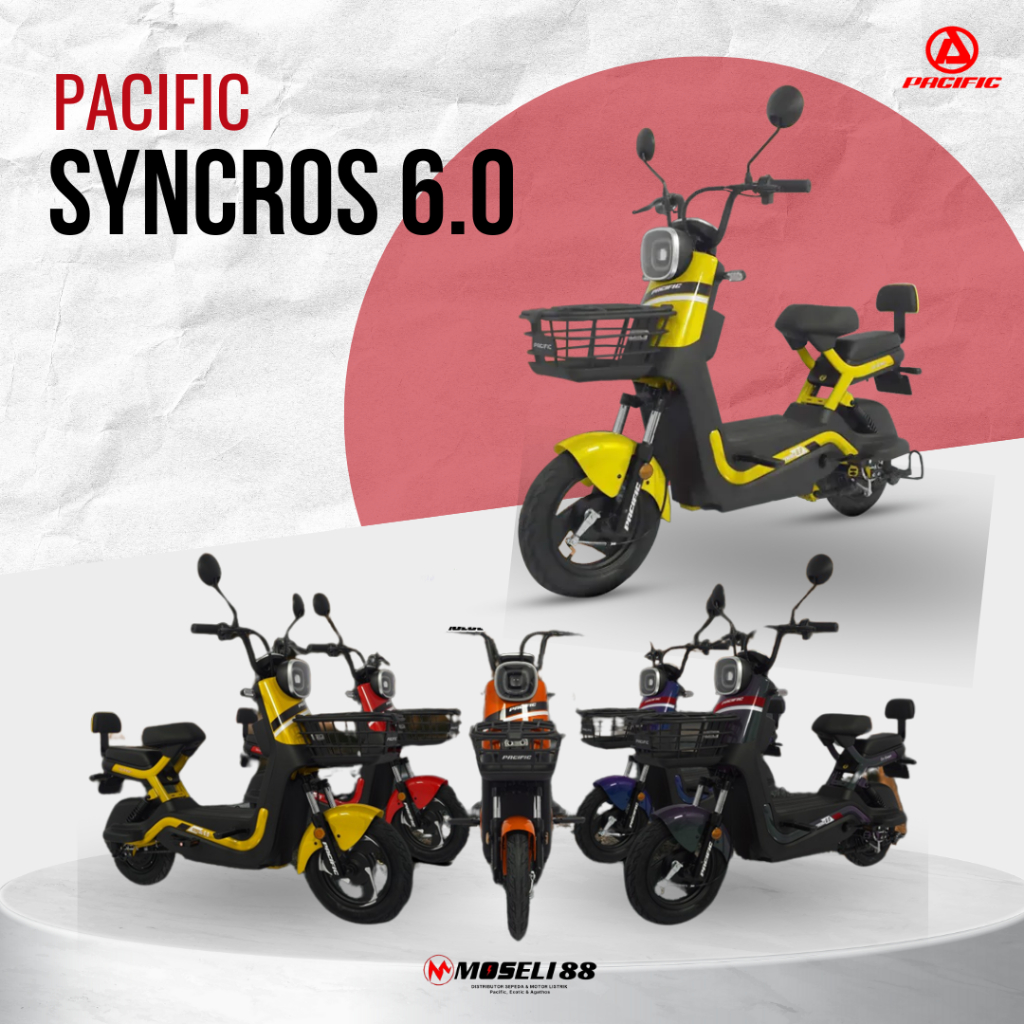 SEPEDA LISTRIK NEW PACIFIC SYNCROS 6.0