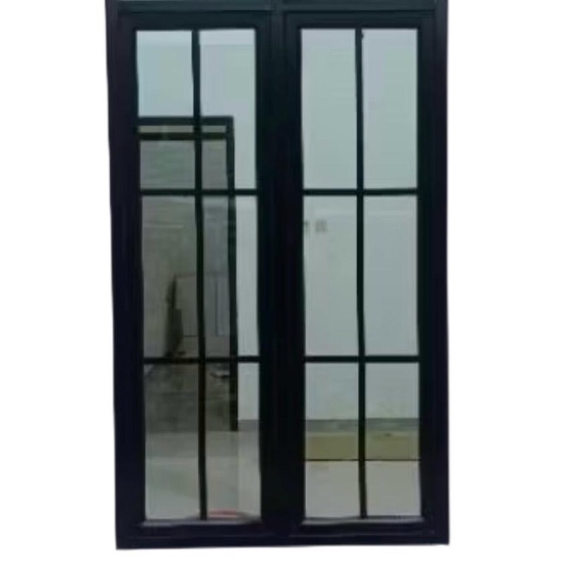 kusen jendela aluminium 3in ornamen ukuran T150cm x L100cm