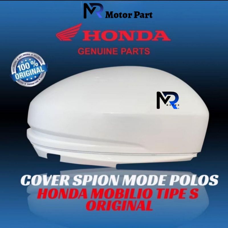 cover spion Honda mobilio tipe S putih polos tanpa lubang sen kanan atau kiri tutup spion mobilio br