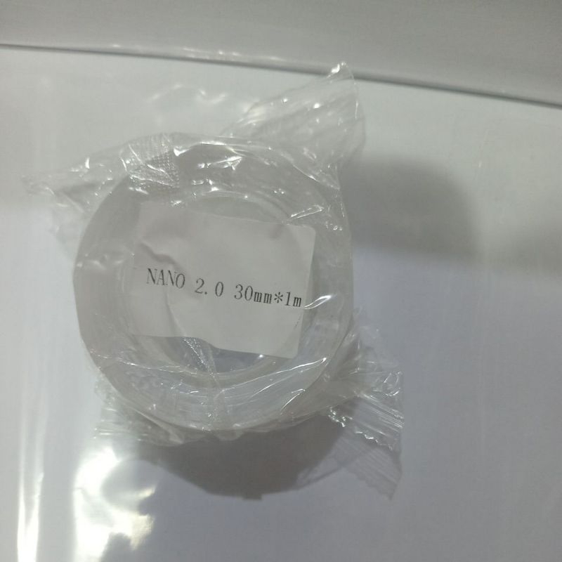 

NANO TAPE TRANSPARAN 2.0 30mm ×1m / satuan