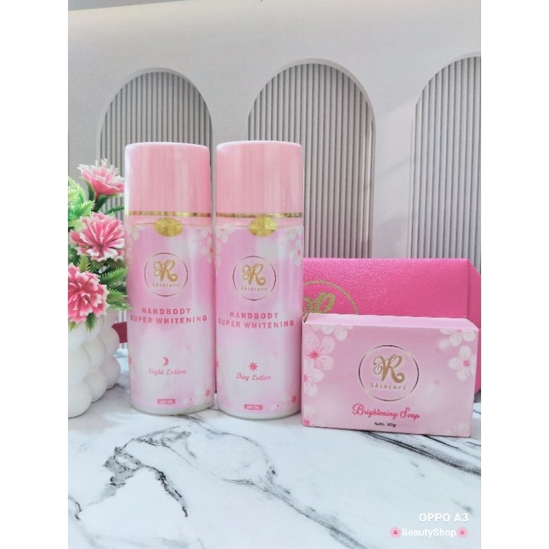 1 PAKET LENGKAP VR LOTION PEMUTIH BADAN