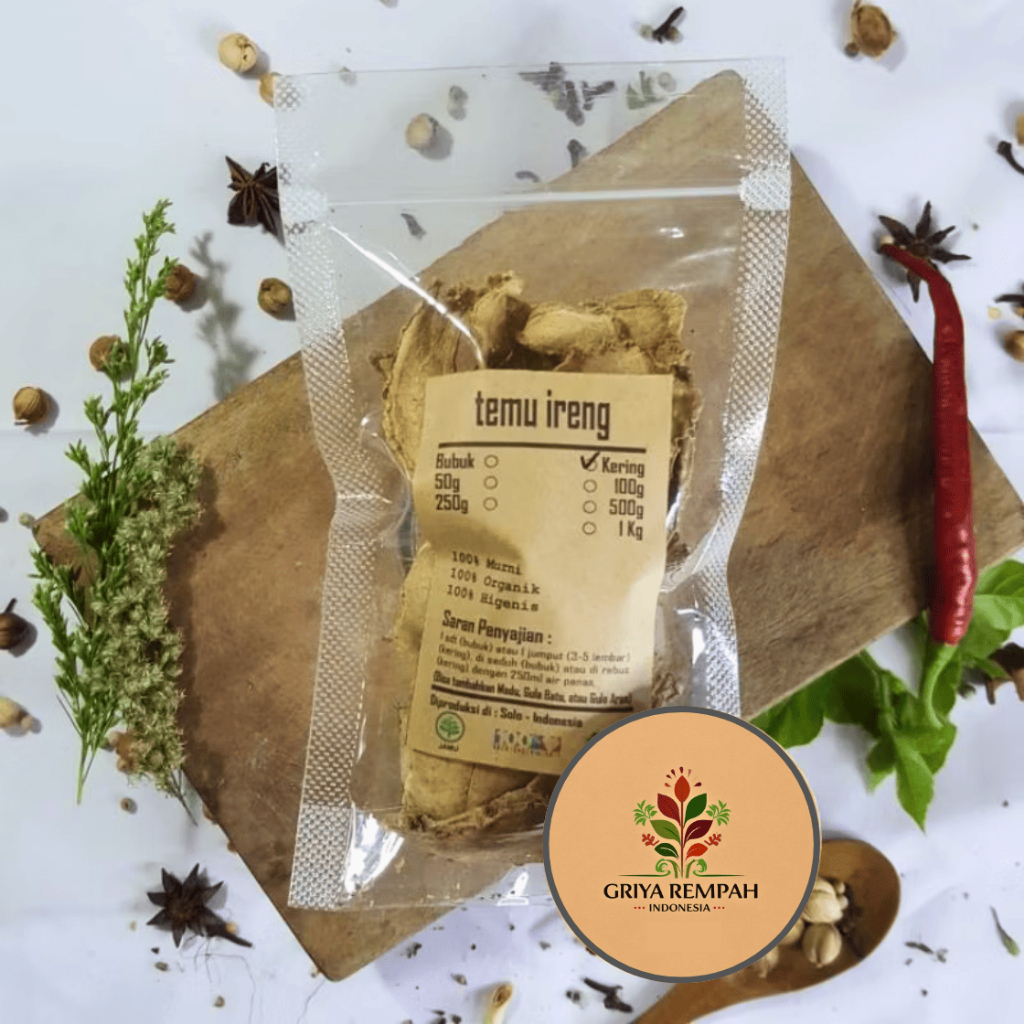 

TEMU IRENG KERING 250 GRAM Temu Hitam Erang Rempah Herbal Simplisia Alami Ramuan Jamu Tradisional Curcuma Aeruginosa untuk Nafsu Makan Pencernaan dan Daya Tahan Tubuh Lotong
