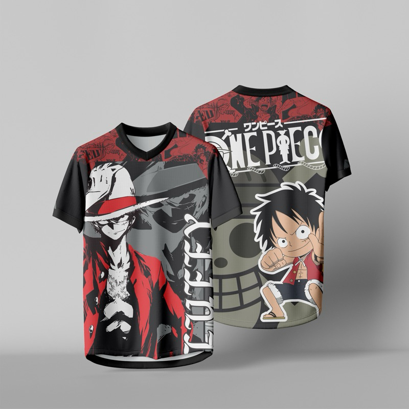 Jersey One Piece Luffy Custom