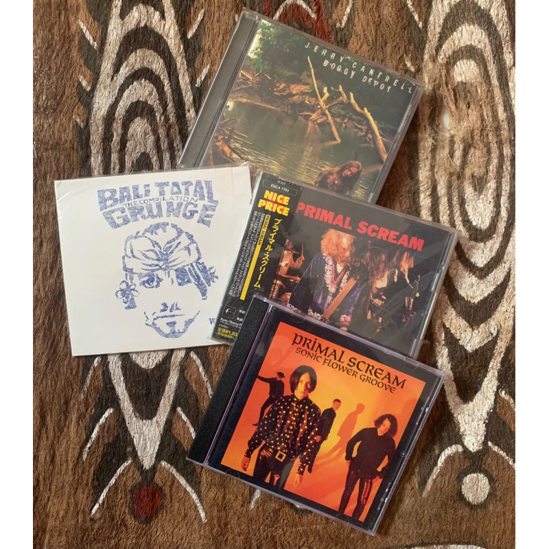 Sepaket CD Primal Scream & Jerry Cantrell (AIC)