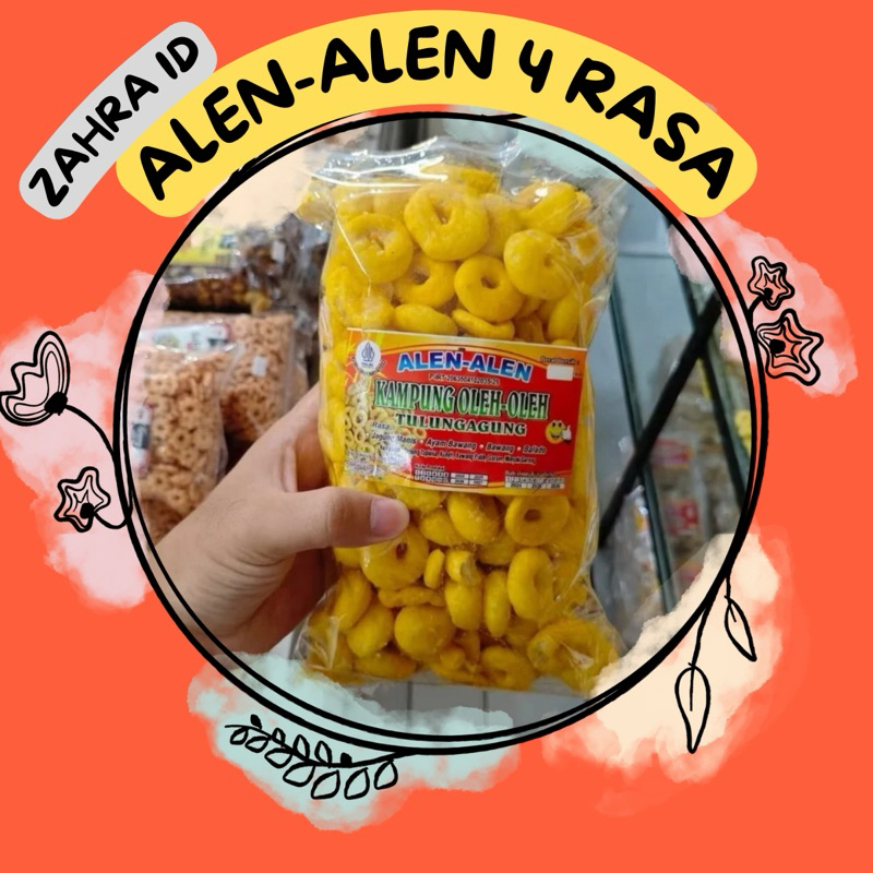 

300GR ALEN ALEN 4 VARIAN RASA BAWANG, AYAM BAWANG, JAGUNG MANIS, BALADO