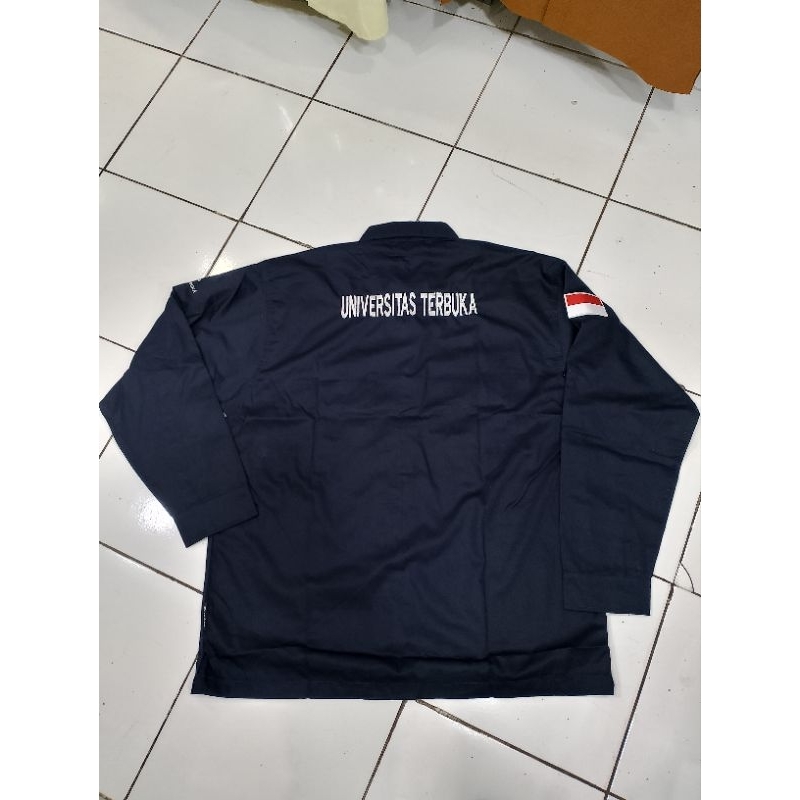kemeja kerja baju pdh seragam kerja universitas terbuka fakultas manajemen