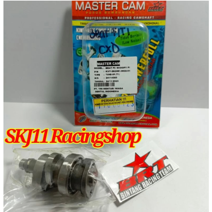 Noken As Cam BRT Racing T1 BEAT FI SCOOPY FI Injeksi