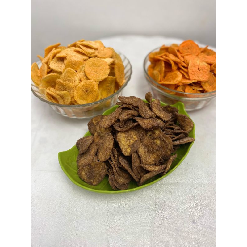 

500gr Keripik Pisang coklat & varian rasa khas Lampung
