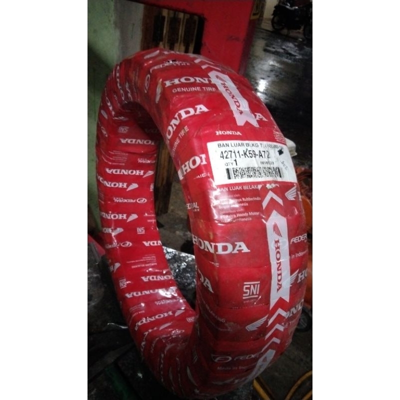 Ban AHM HONDA FEDERAL K59-A72 100/80-14 TUBELESS