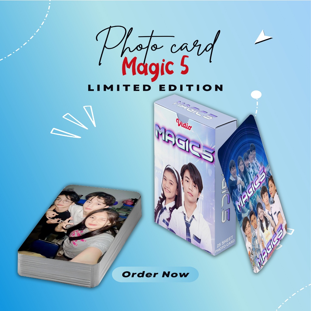 PHOTOCARD SET SINETRON MAGIC 5 PREMIUM FREE BOX