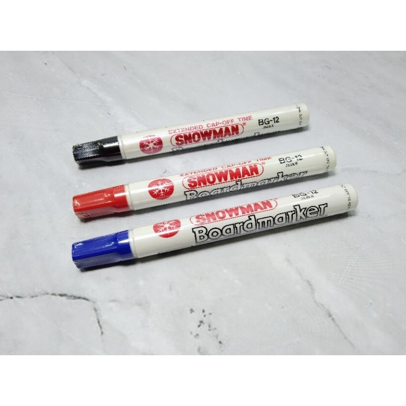 

SPIDOL SNOWMAN WHITE BOARD / SPIDOL BOARD MARKER - SNOWMAN