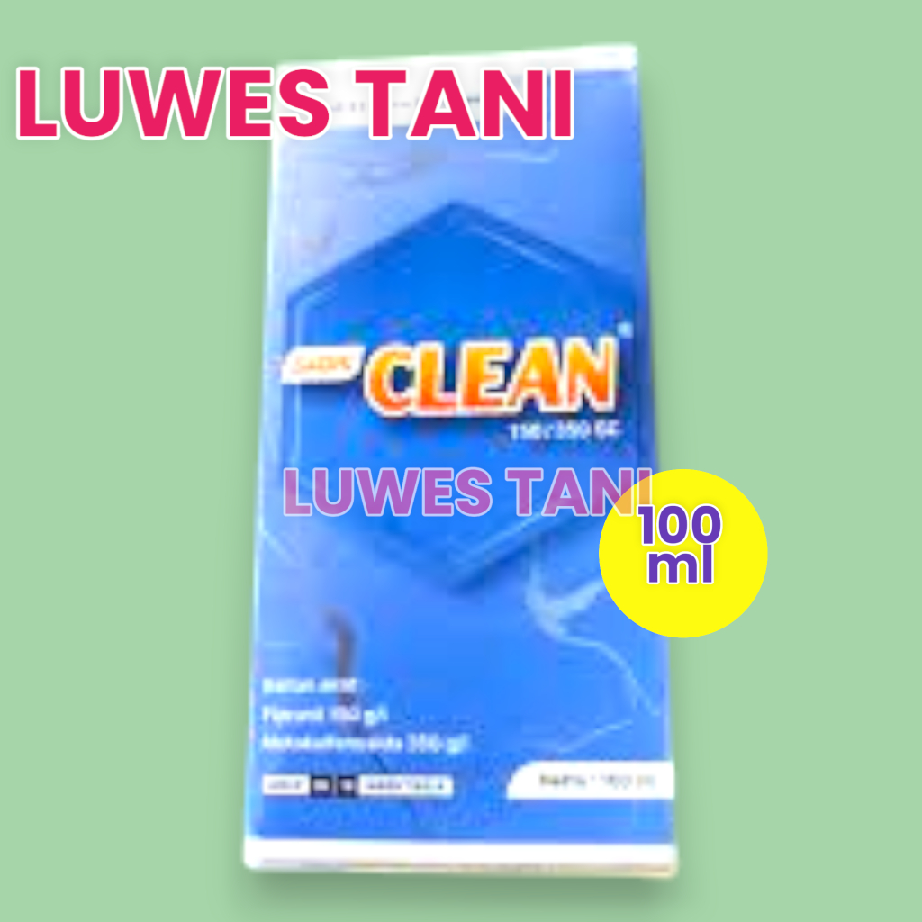 insektisida sagri clean (100ml) botol cair plus kaos