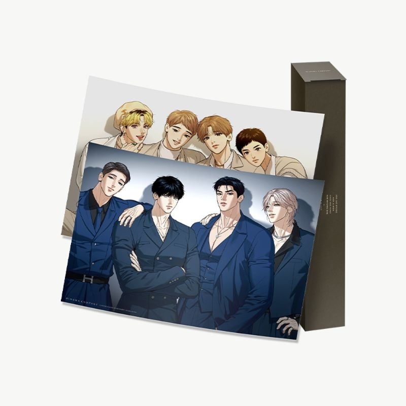 Mingwa poster group set Jinx Bj Alex Lezhin