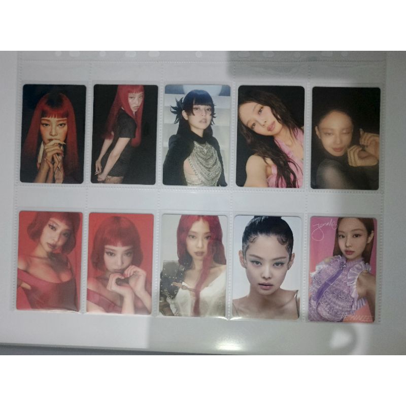 Photocard jennie official ruby