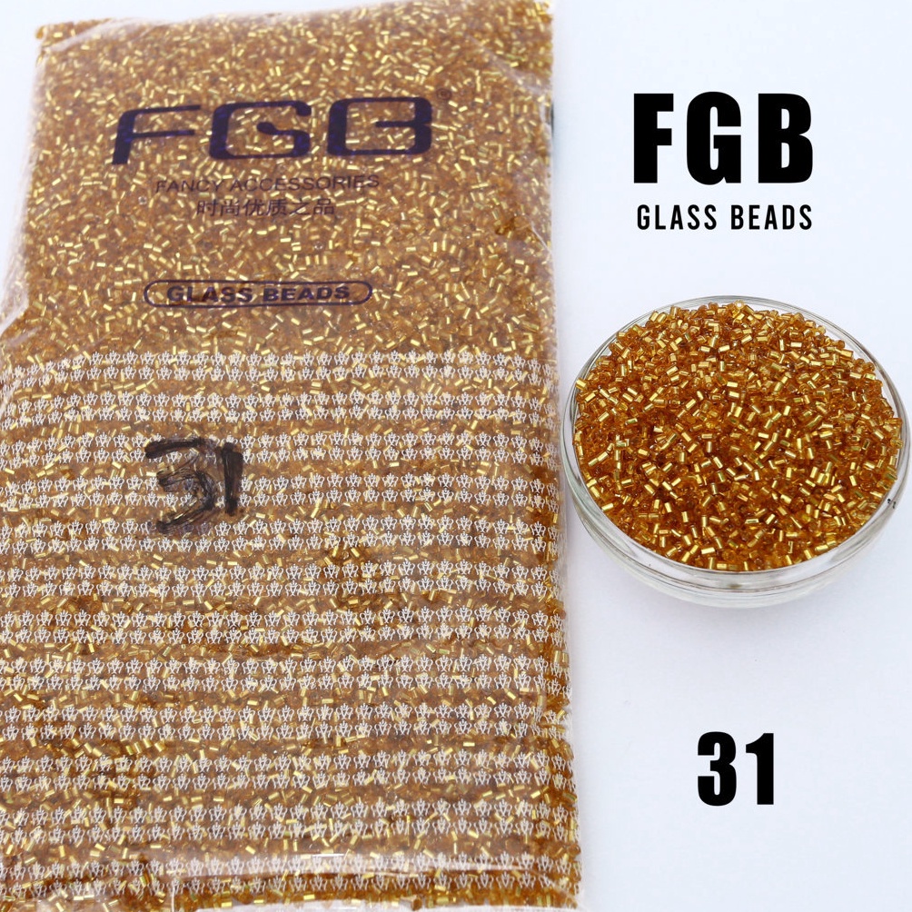 KODE O57F Payet mote bambu warna KACA FGB