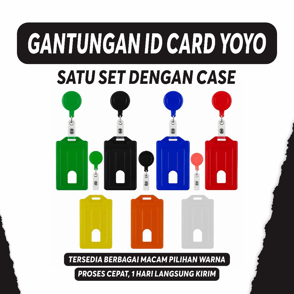 

Gantungan ID Card Yoyo (Satu SET Dengan Case)
